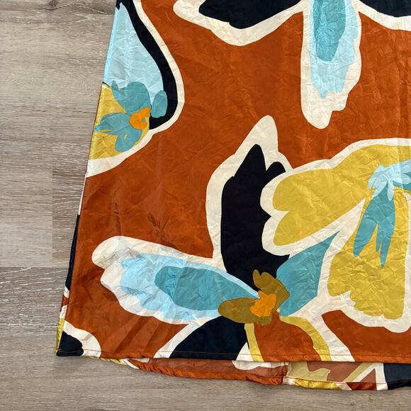 House of Harlow 1960 Brown floral Multicolor Patterned Dress - Picture 2 of 5